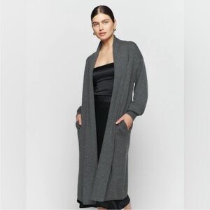 NWT Reformation Liam Cashmere Long Cardigan size M